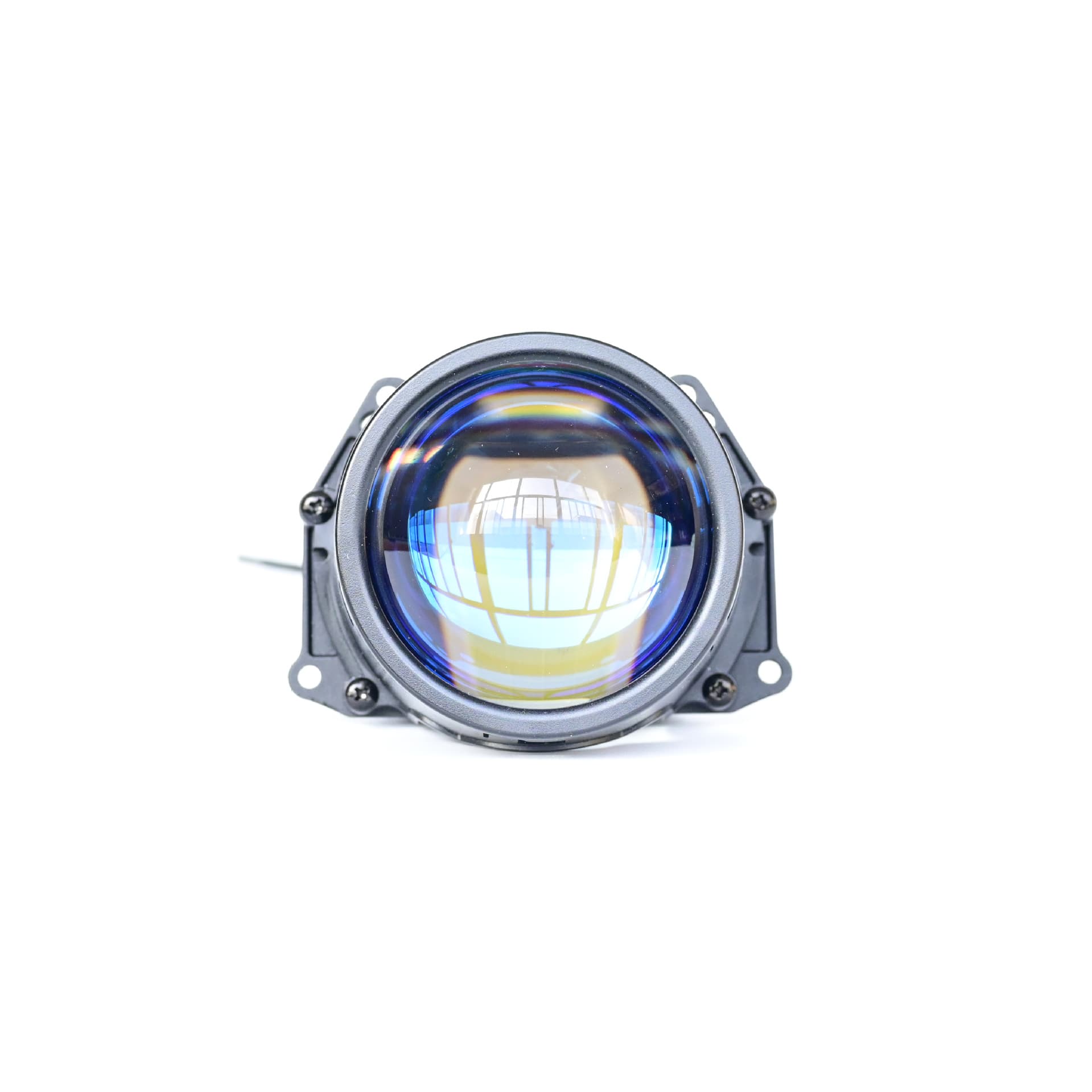 New High-Power 90W Dual-Beam LED Car Headlight 3-Inch Projector Lens, Integrated High/Low Beam, Plug-and-Play H4 H7