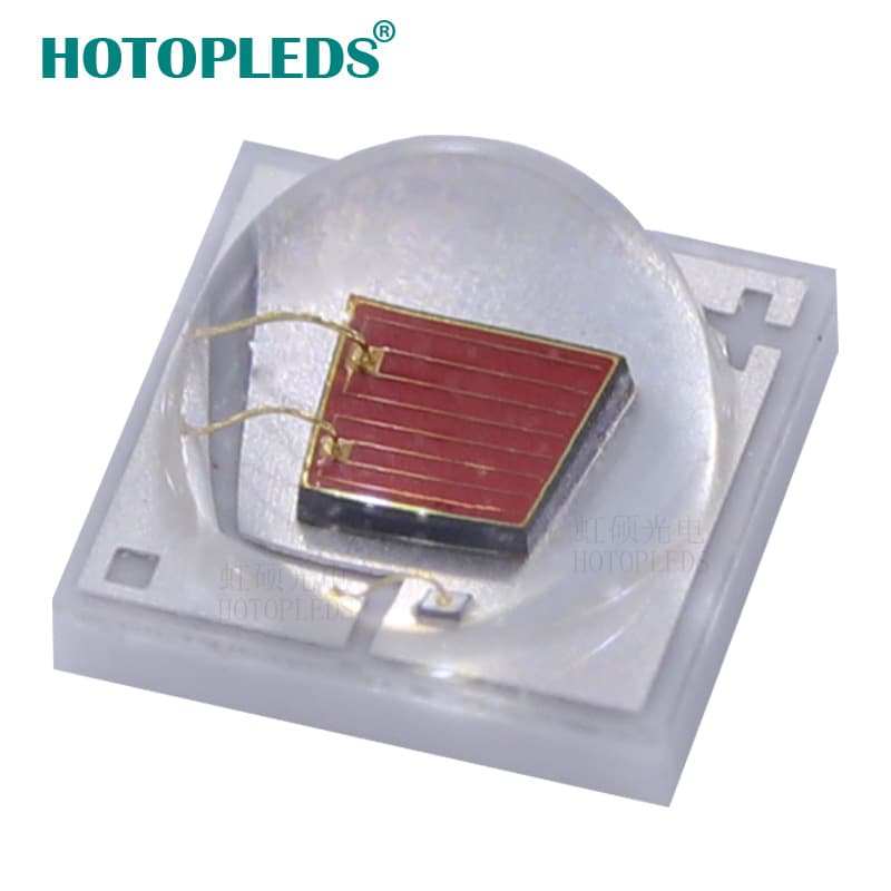 5W Ceramic 3535 Red Light 620-630nm Bulb 3W High Power 625nm Red Light LED Source