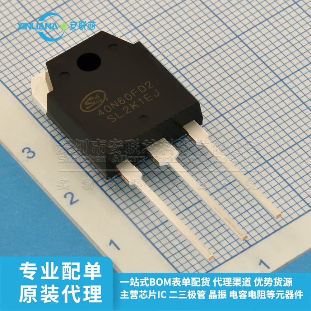 New Original 40N60FD2 SGT40N60FD2PN TO3P IGBT Transistor for Welding Machine 40A 600V