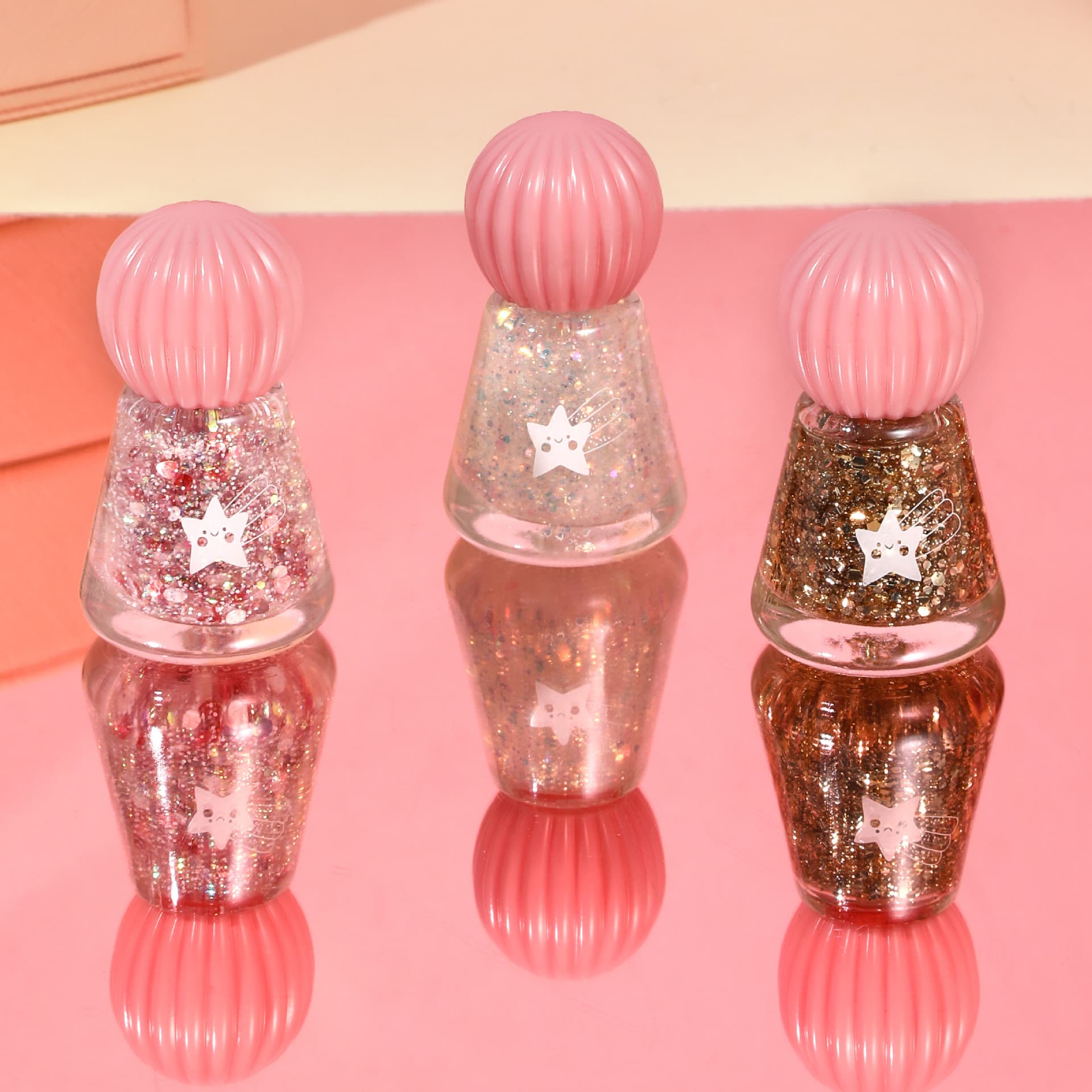 Bk Nail Polish Fashionable Fragrance Nail Polish Non-Peelable Wine Red Avocado Color Silver Sequins 9ml Manufacturer Wholesale