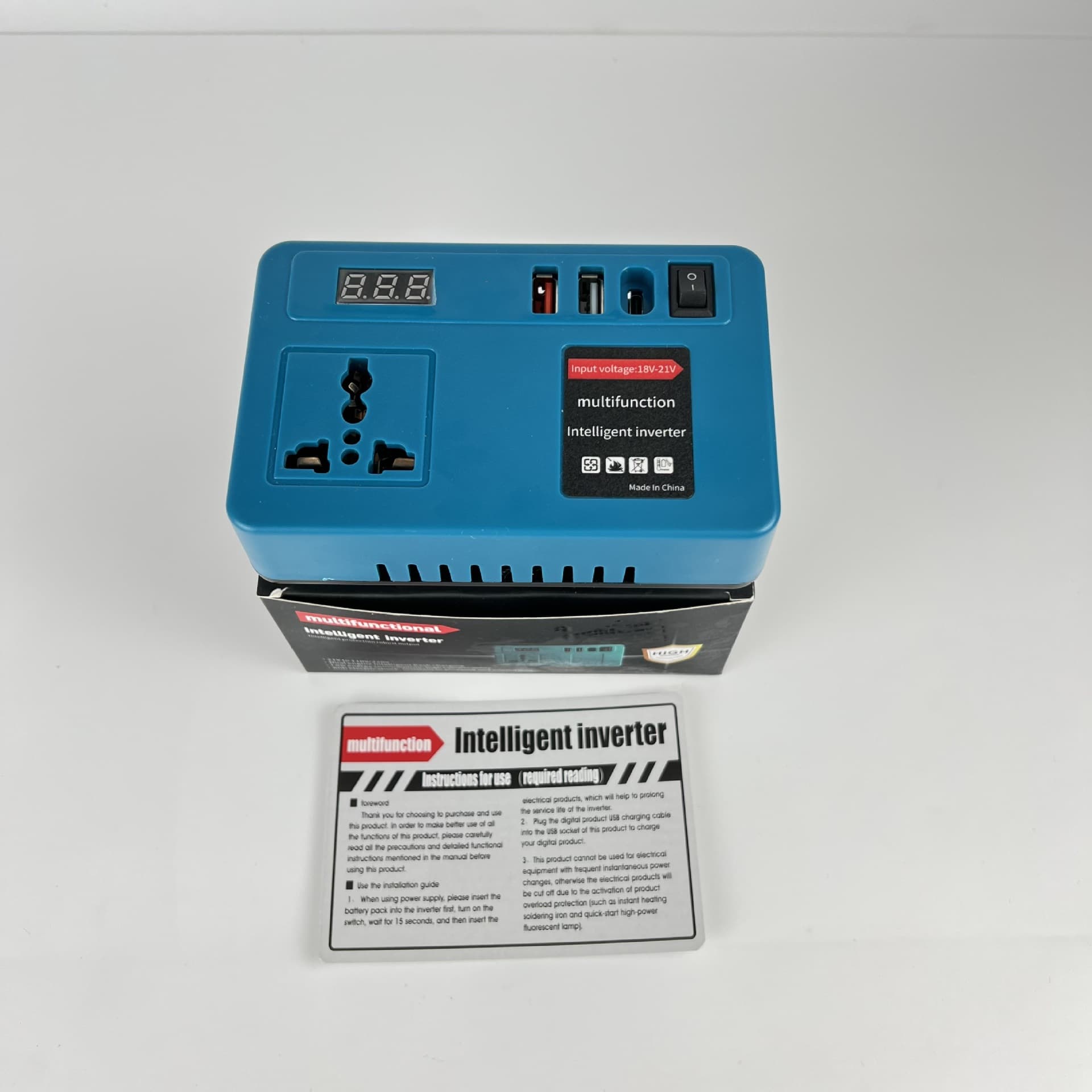 Lithium battery inverter AC to AC AC to DC multi-function inverter portable lithium battery inverter