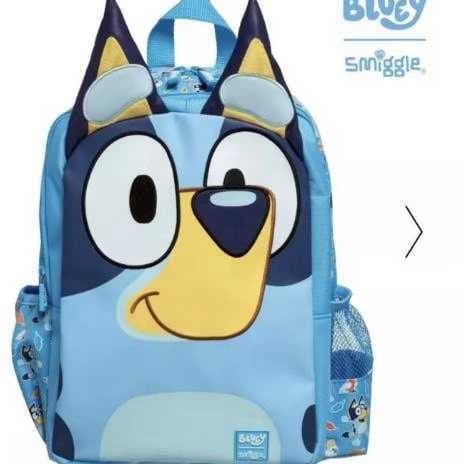 Australian smiggle schoolbag Bluey children's large-capacity backpack student backpack meal bag lightened and lightweight