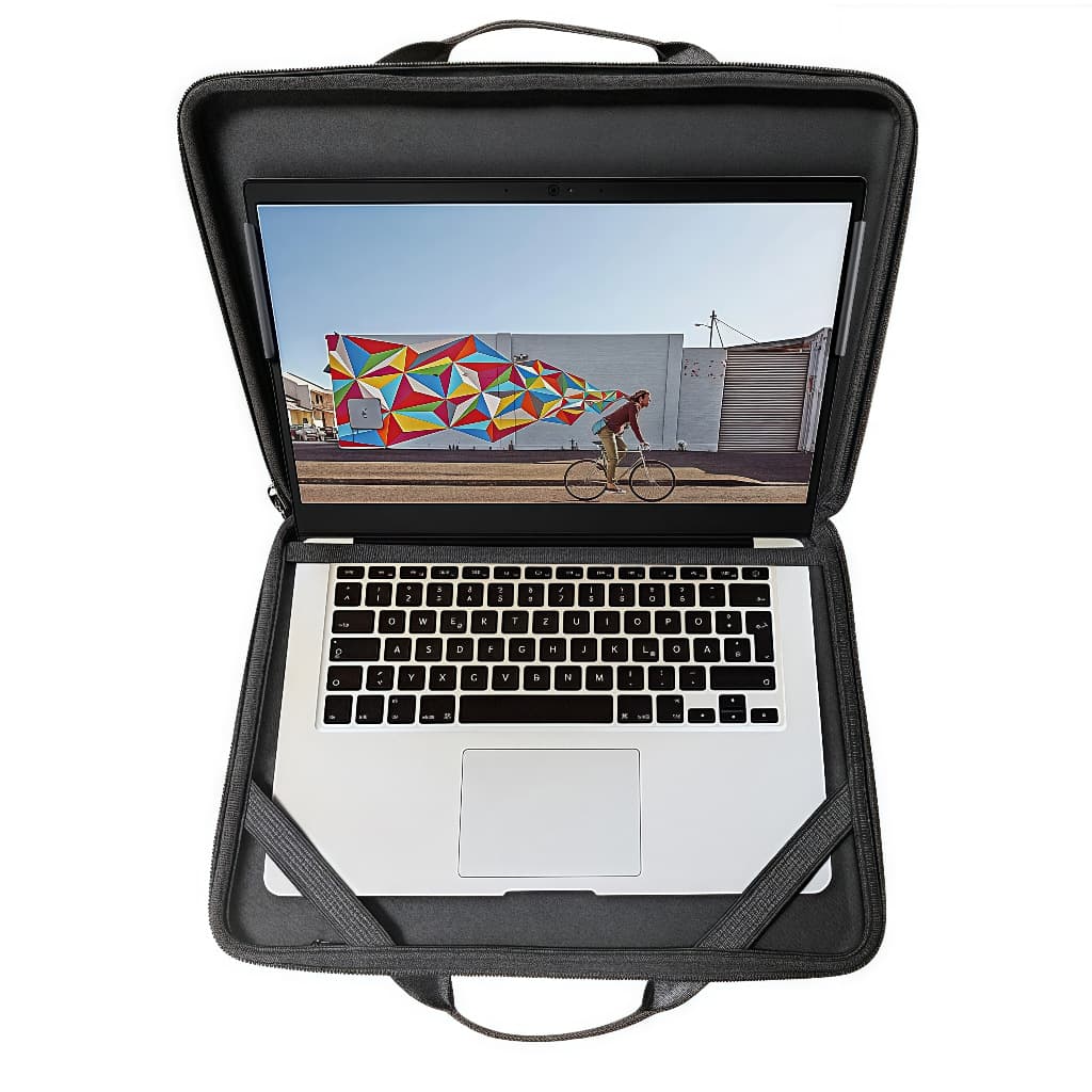 Business Office Laptop EVA Storage Case Hard Shell Bag, Handheld Portable Laptop Organizer