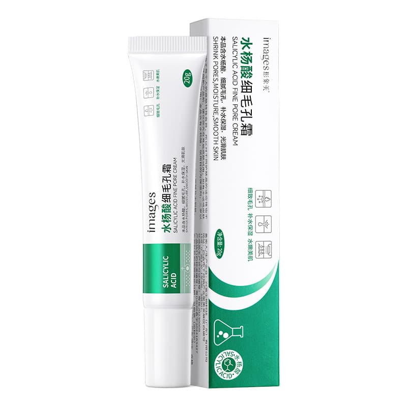 Fanzhen Salicylic Acid Pore Refining Cream Blackhead Remover Pore Cream Combo Acne Treatment Azelaic Acid Gel Acne Cream