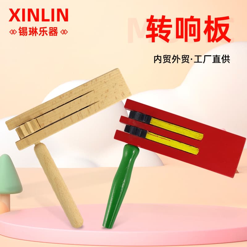 Wooden Orff Children's Instruments Chirping Board Sound Board Musical Education Tools Sound For Kids