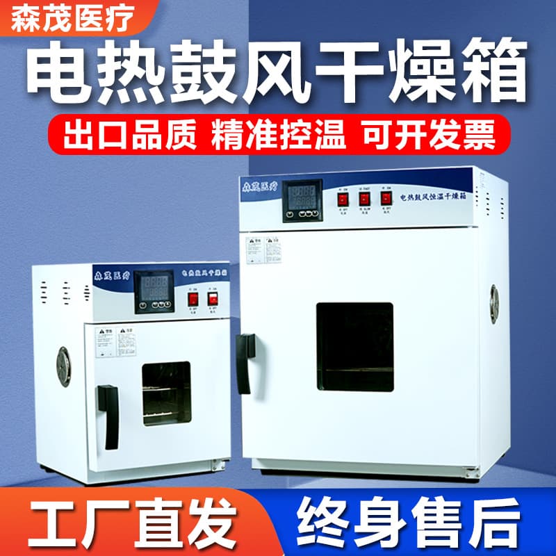 Electric Constant Temperature Air Drying Oven, High-Temperature Heating Small Industrial Oven, Laboratory Hospital High-Temperature Oven