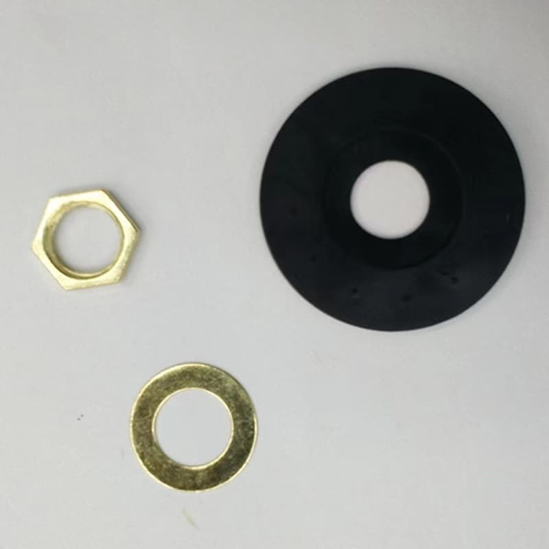 Clock Parts Washer Nut Rubber Gasket Wall Clock Quartz Clock Assembly Fixing Quartz Clock Movement Clock Accessories