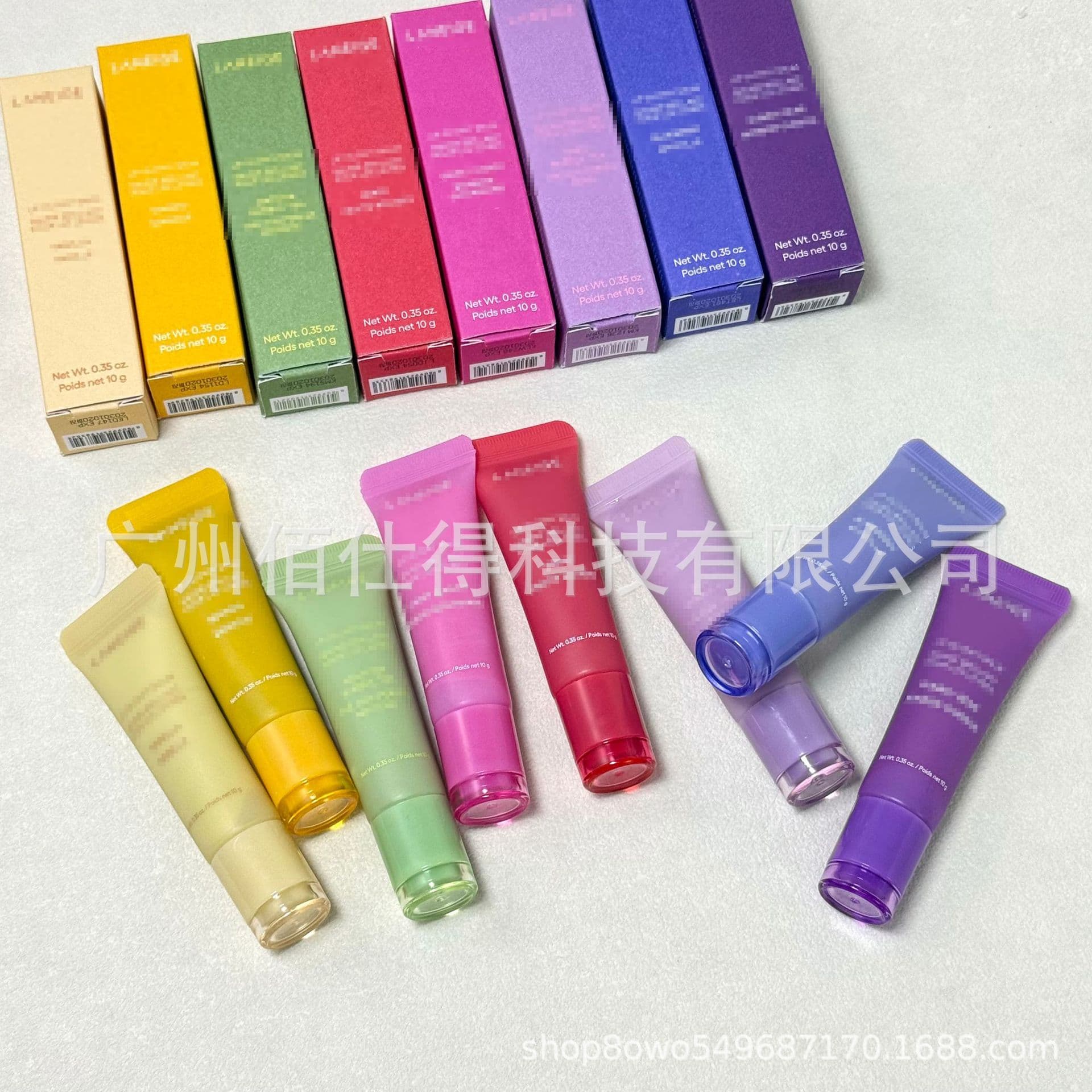 Cross-border Korean popular L-ANEI-GE crystal jelly essence lip gloss lip gloss lip Glowy Balm lip glaze