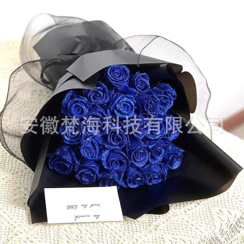 Cross-border Best-Seller Mother's Day Ready-to-Ship Gift Preserved Rose Bouquet Multiple Colors Available