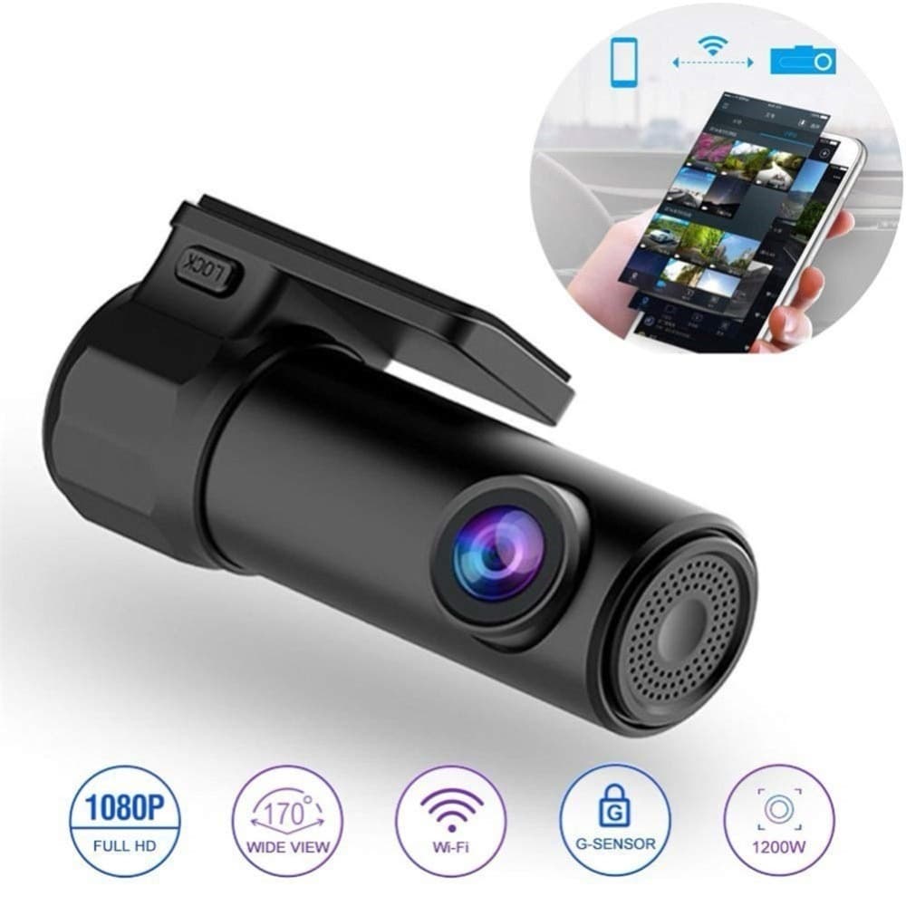 Cross-border Private Mold 1080P HD WiFi Dash Cam Ultra Wide Angle WDR Car DVR Recorder Wholesale