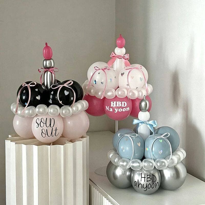 ins birthday cake balloon handmade diy material package children's birthday party decoration arrangement photo props ornaments