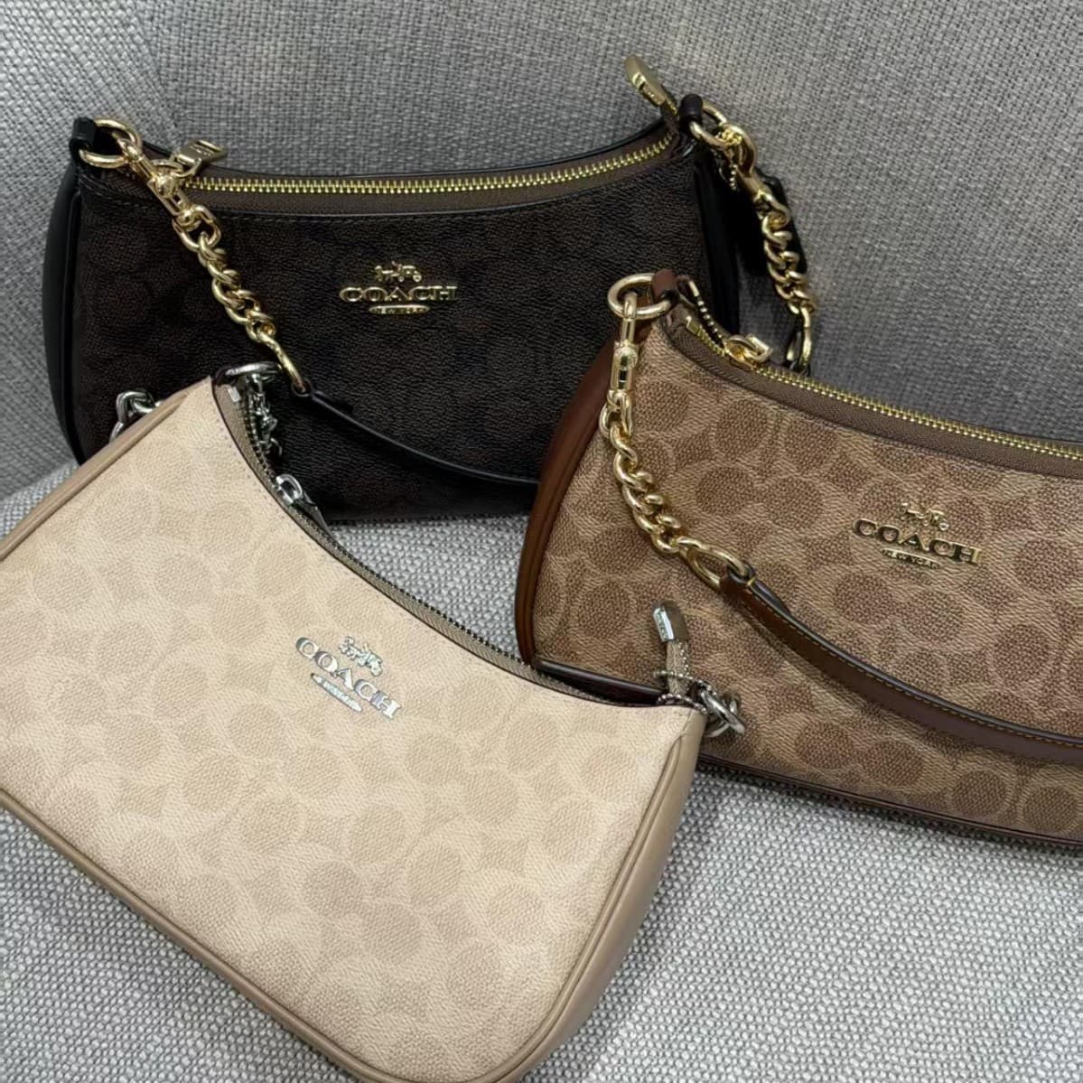 Koujia's 2026 new Teri25 classic versatile retro presbyopic one-shoulder underarm bag chain hand-held crossbody women's bag