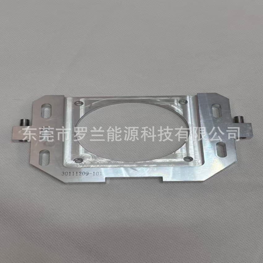 AL6061-T6 monitoring fixed plate, processing and customization, orders from drawings.