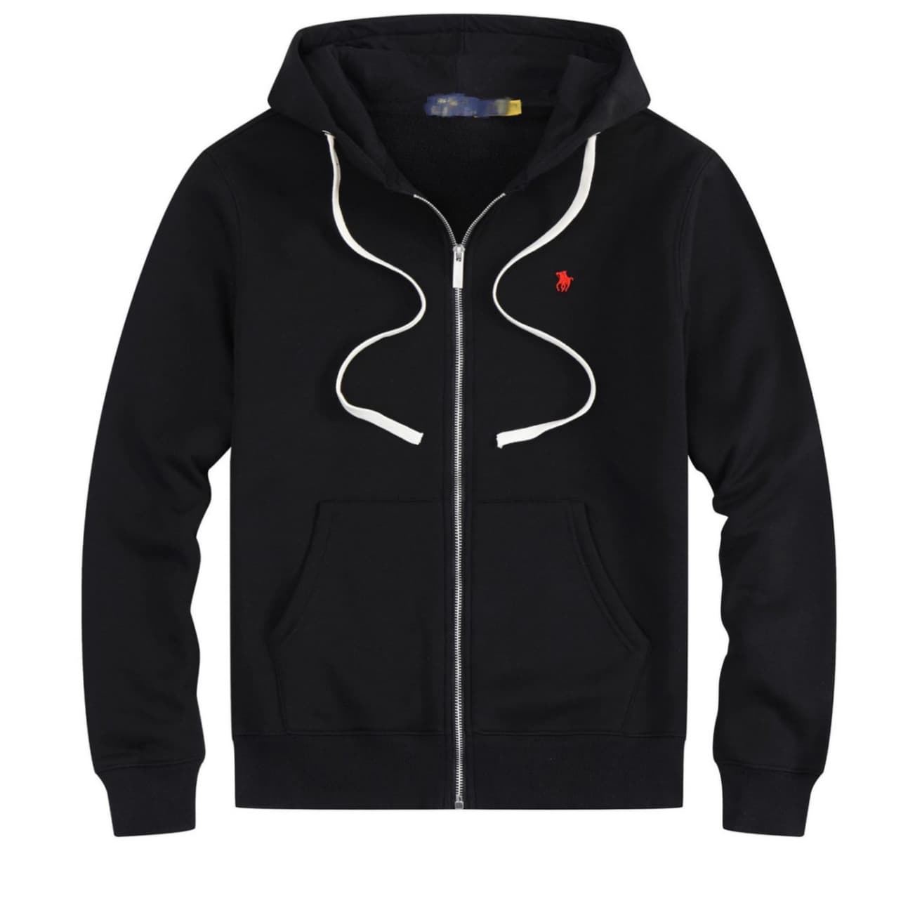 Cross-border Trendy Brand Embroidered Thickened POLO Polo Casual Set Couple Pony Logo Cardigan Hoodie RL Jacket