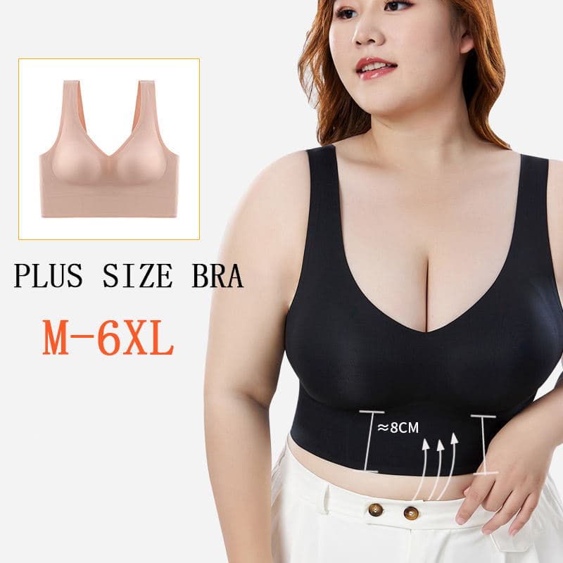 Cross-border Bestseller Women's Bra with High Side Panels BCD Plus Size Tummy Control Push-up Anti-sagging Side Boob Coverage Wide Shoulder Straps
