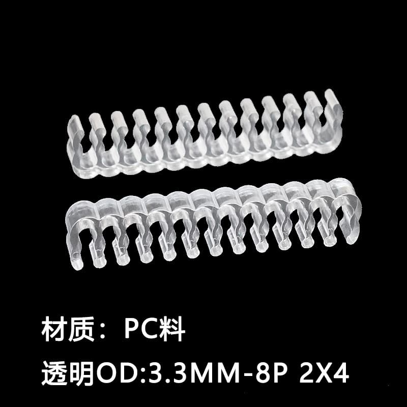 Power cable comb, computer cable organizer for 24PIN, 8PIN, 6PIN in multiple colors, Dongguan manufacturer