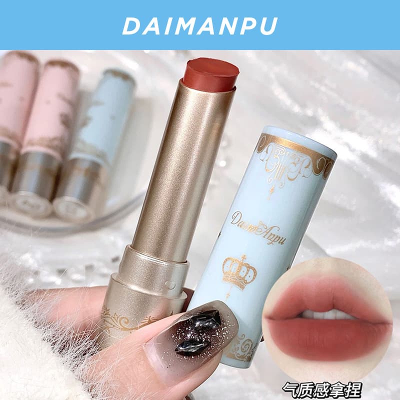 DaimAnpu Retro Matte Lip Mud Lipstick Moisturizing Natural Lip Gloss Velvet Matte Lipstick Affordable Cosmetics Wholesale