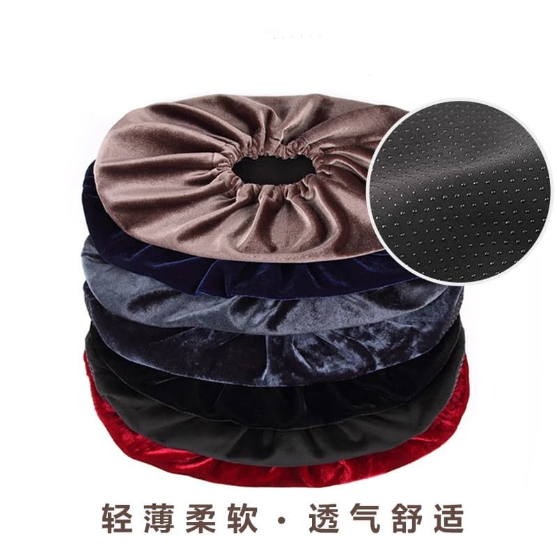 Breathable high-end gem velvet fabric shoe covers, multiple colors available, slip-resistant and wear-resistant, reusable, household cloth shoe covers.