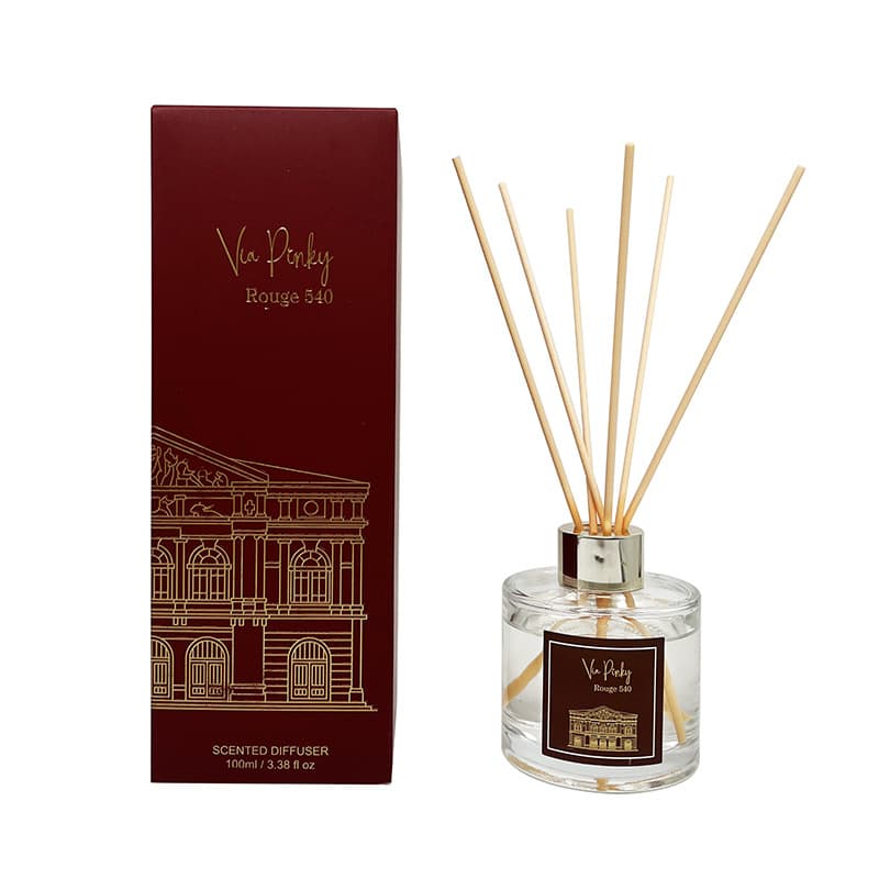 Cross-border Indoor Reed Diffuser Rouge 540 Flameless Rattan Aroma Air Freshener for Foreign Trade Wholesale