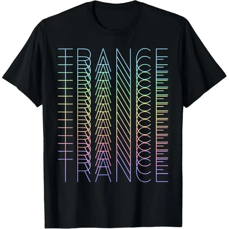 【Cross-border EU Size】Trance Techno Music DJ Rave Party Techno Festival
