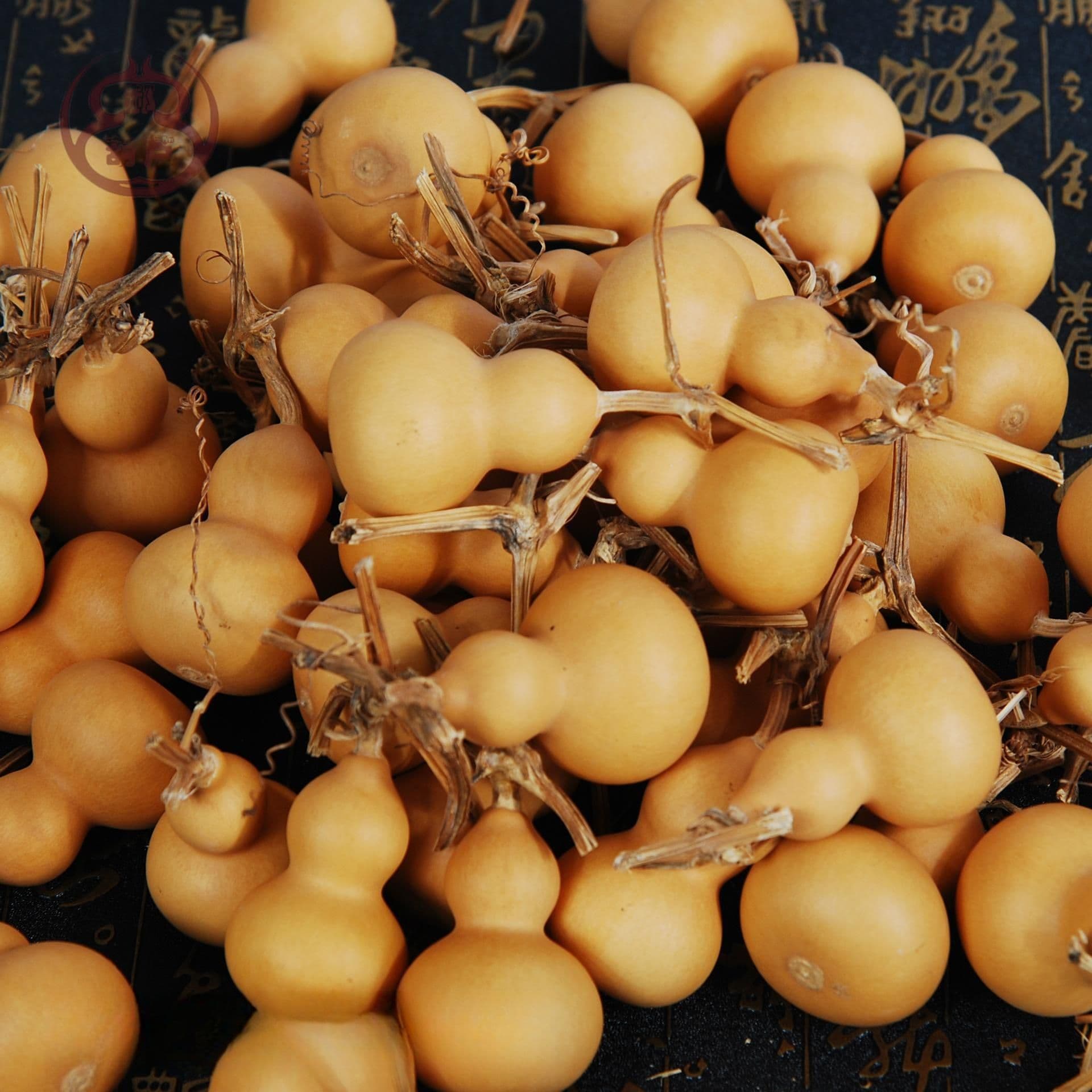 Natural Hand-rolled Gourds, Premium Mini Play Gourds, American Gourd Crafts, Gourd Hanging Strings Small Ornaments