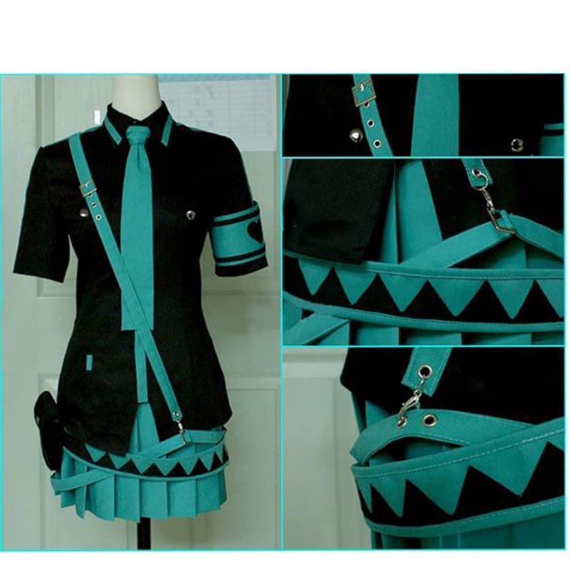 VOCALOID Hatsune Miku Love War Sex Change Kagamine Twins Love War Cosplay Costume