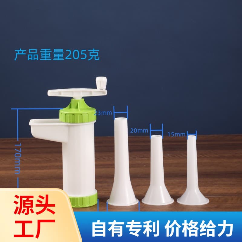 Home Sausage Stuffer Kitchen Tool Manual Sausage Filler Hand Sausage Making Tool