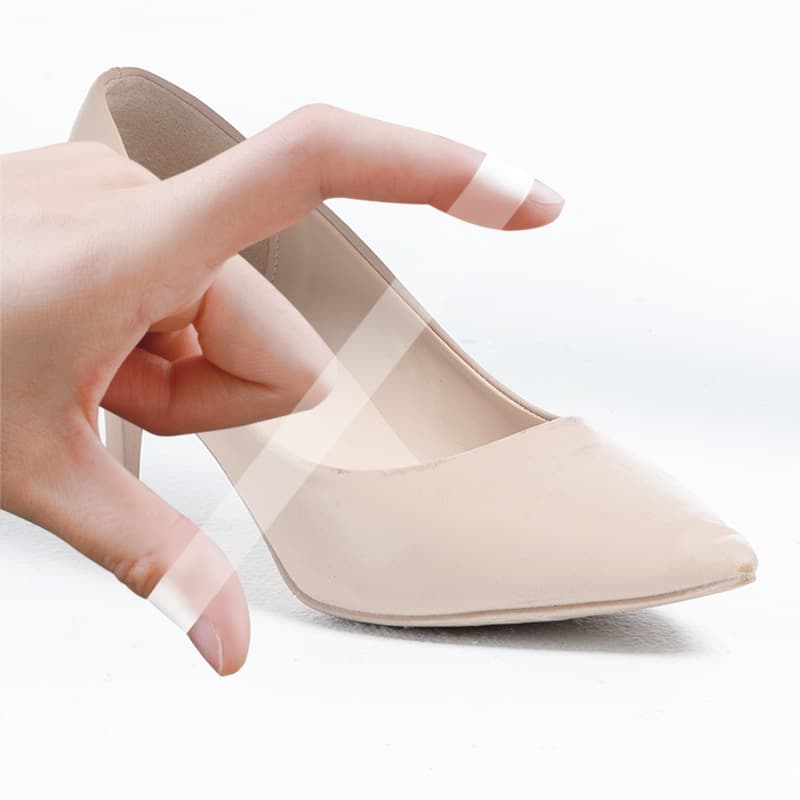 Invisible Transparent Lace-Up Anti-Slip Heel Fixation Dance Shoes, Elastic High Heel Shoes, No-Tie Lazy Shoelaces
