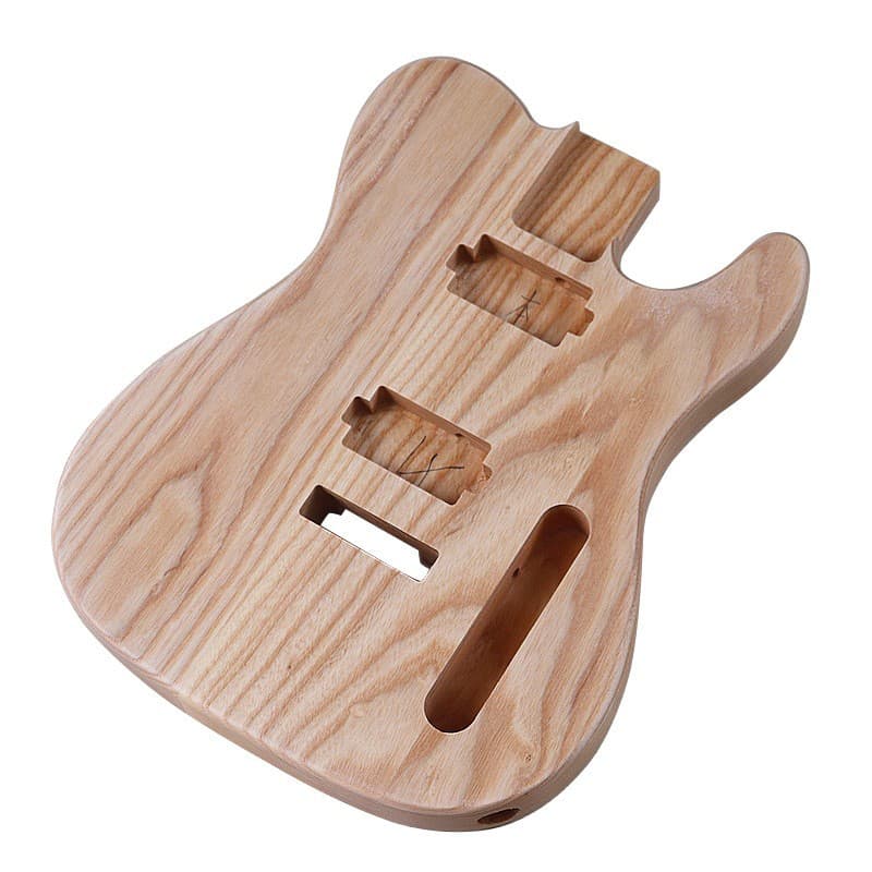 TL Ash Wood Natural Electric Guitar Body, DIY Modification Accessories
