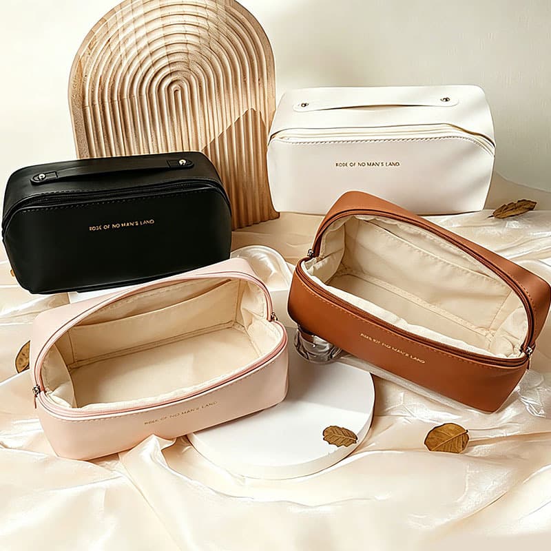 Cosmetic bag, large capacity, accordion bag for women, good-looking portable storage bag, portable travel bag, toiletry bag, cosmetic bag