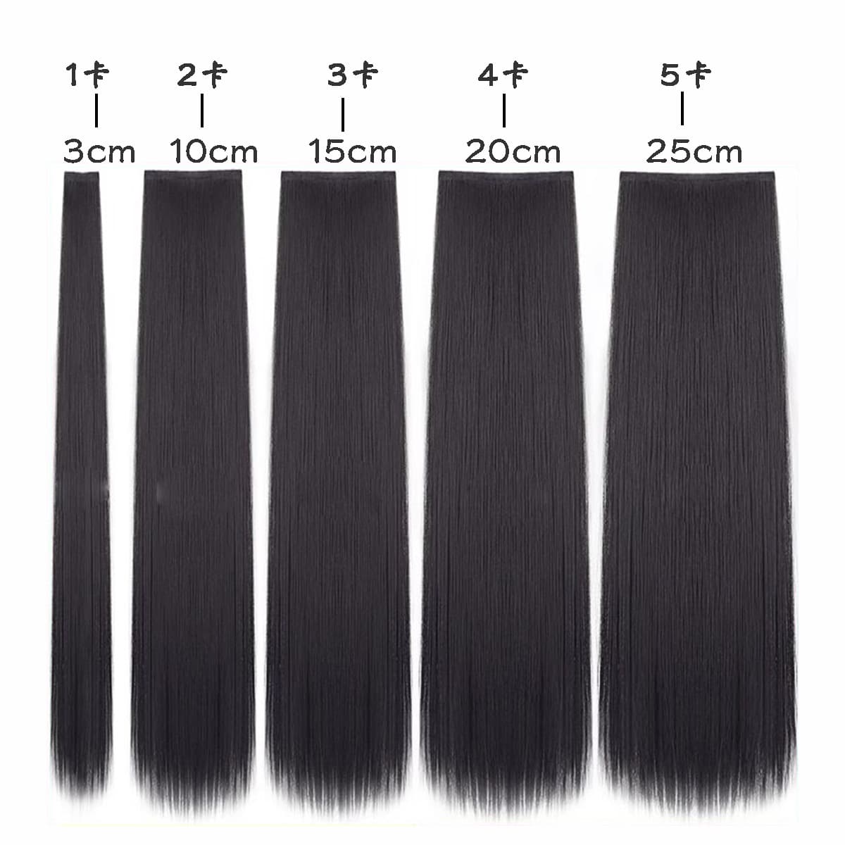 Ancient Style Hanfu Wig Hair Weft for Women, Cuttable, Updo Styling, Stylist, Corn Silk Straight Hair Weft