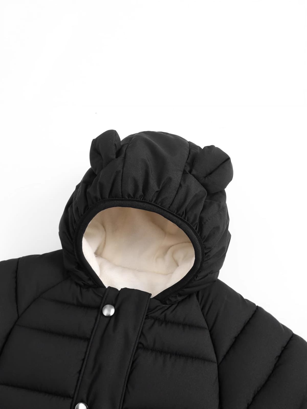 Kids Padded Down Jacket Thickened Infant Baby Fleece-Lined Coat Export Girls Boys Winter Outerwear