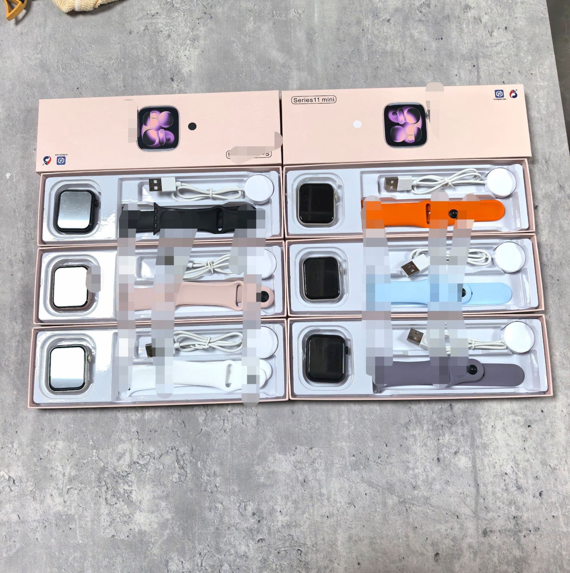 Cross-border Series11mini smart watch T11mini ladies HD with Chinese Huaqiangbei watch gift