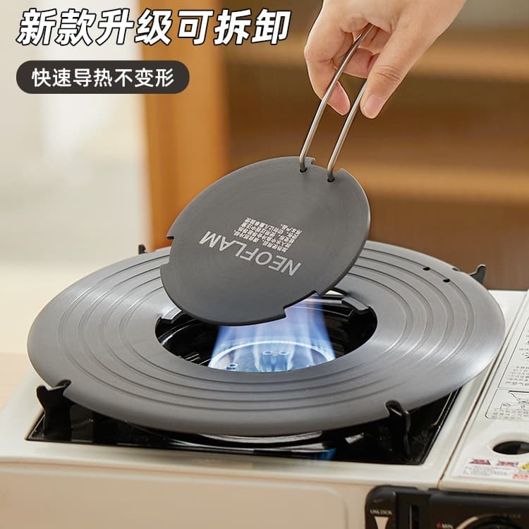 Heat-conducting plate for gas stoves, heat insulation plate for gas stove pot bottom, anti-burning and pot protection, household defrosting heat-conducting plate