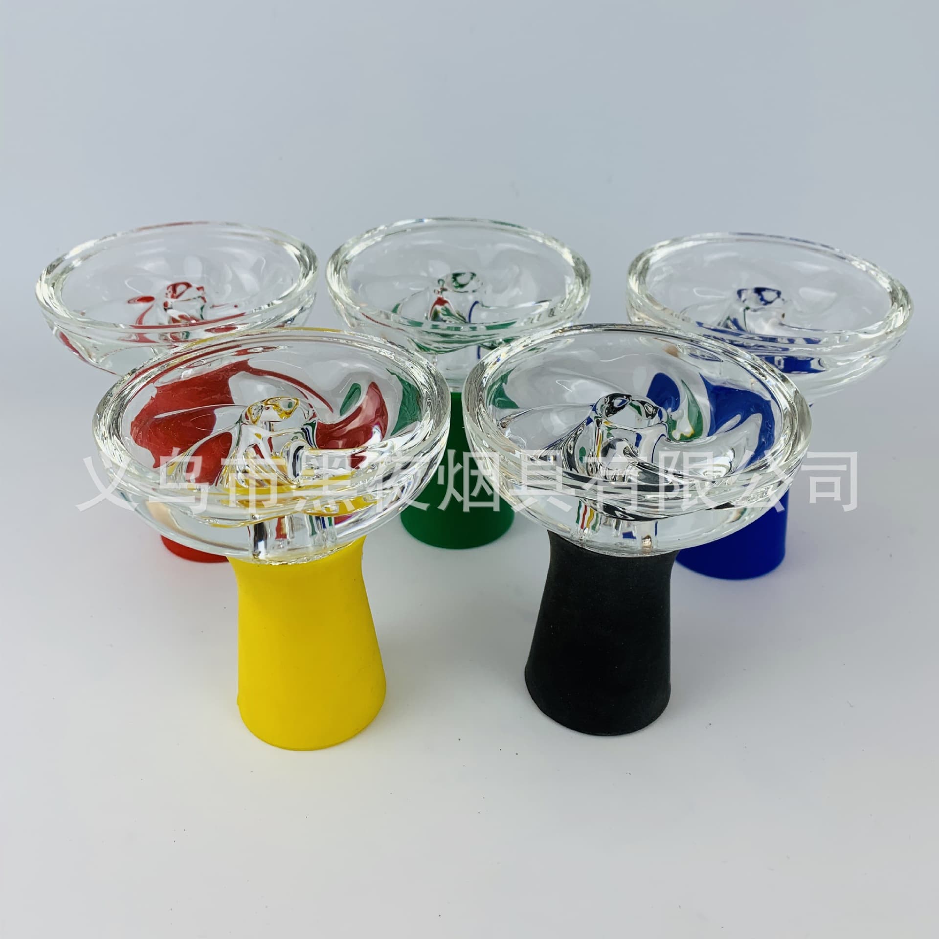 Glass Silicone Hookah Bowl Heat-Resistant Premium Hookah Bowl Cross-Border Source Shisha