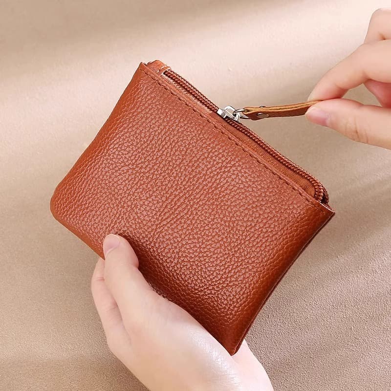 2025 New Coin Purse Short Compact Wallet Women's Multifunctional Mini Card Holder Wallet Business Card Card Holder