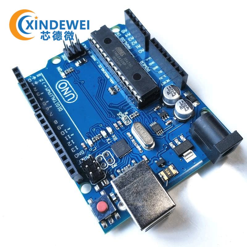 Compatible Arduino Control UNO-R3 Development Board Official Version ATmega328P Single Chip Module for Electronics Projects