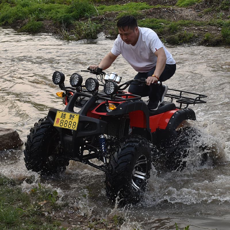 Beach Buggy Big Bull 250cc Off-Road All-Terrain Vehicle ATV Four-Wheel Motorcycle 400cc
