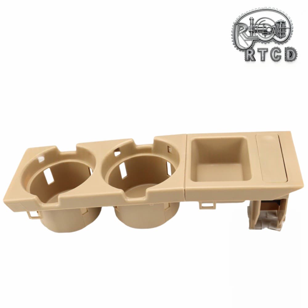51168217955 51168217959 Cup Holder Set Beige For BMW E46 3 Series 318