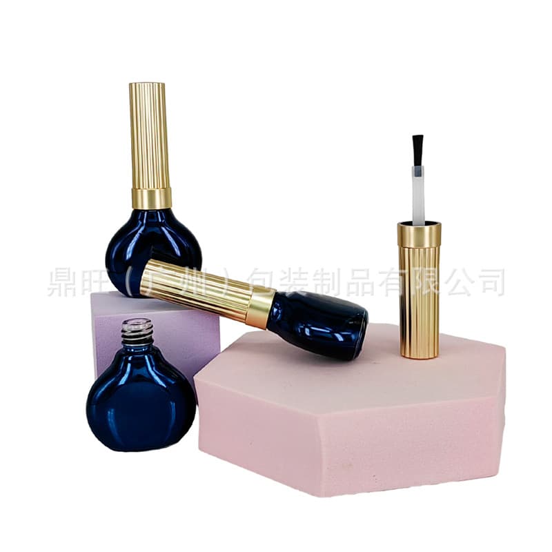 Factory direct sales 10ml empty nail polish bottle, light-proof nail polish empty bottle, nail polish glass bottle, refillable bottle