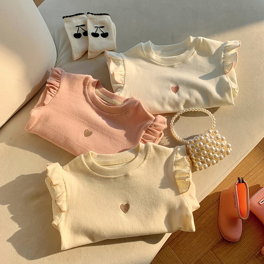 New autumn fake two-piece children's color-blocked T-shirt with striped cuffs Korean style girls' long-sleeved bottoming shirt long-sleeved T-shirt