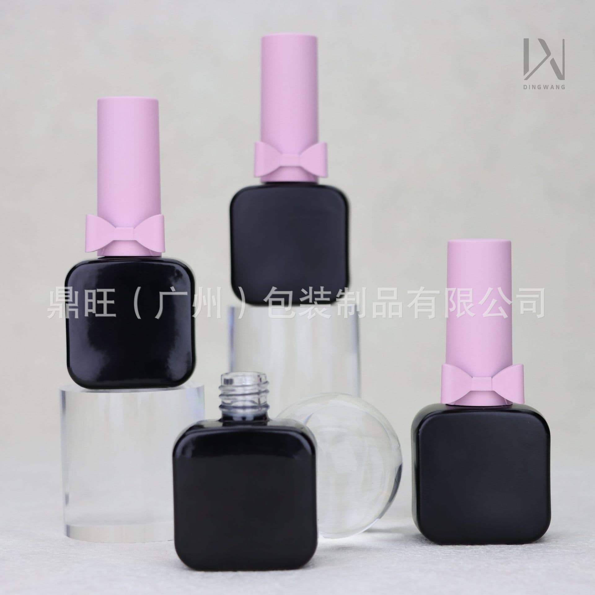 Factory Wholesale 12ml Nail Gel Empty Bottle, Nail Gel Glass Empty Bottle, Nail Gel Empty Refill Bottle