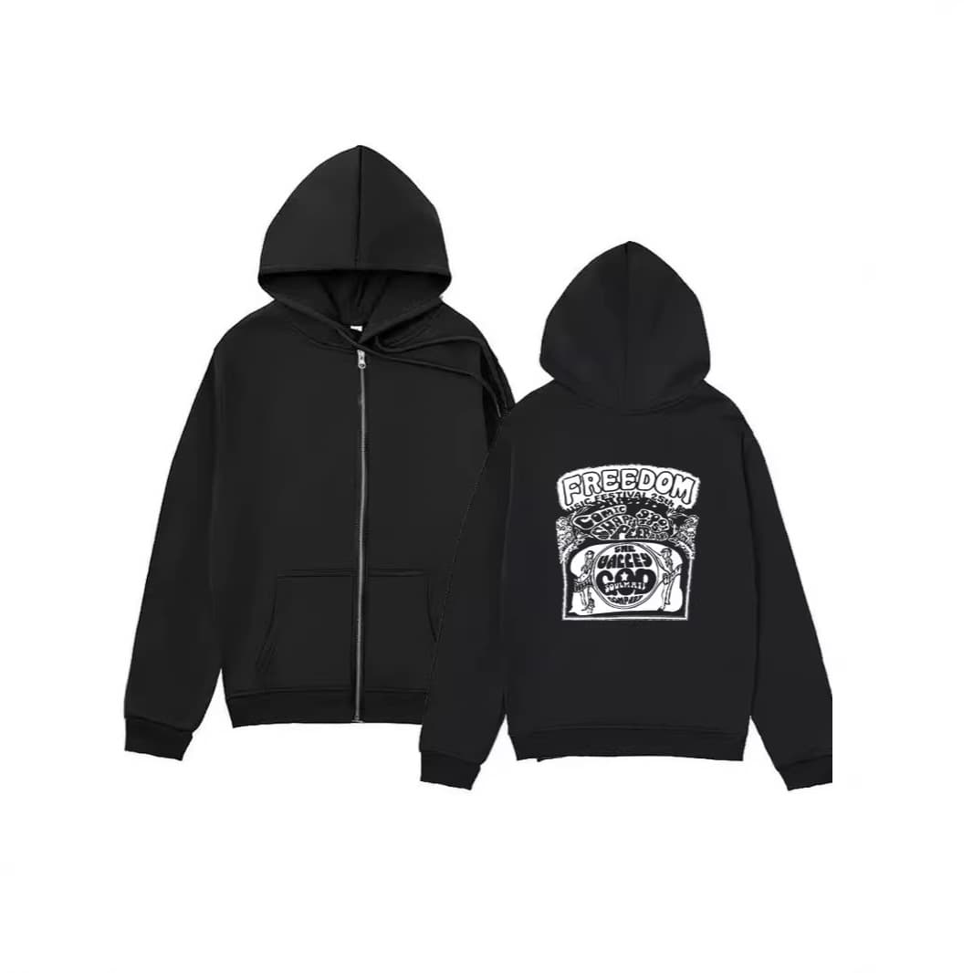 Men's Hoodie 2026 New Style European American Style Fleece-Lined Men's Cardigan Long Sleeve Youth Fashion Hooded Lapel Sweatshirt