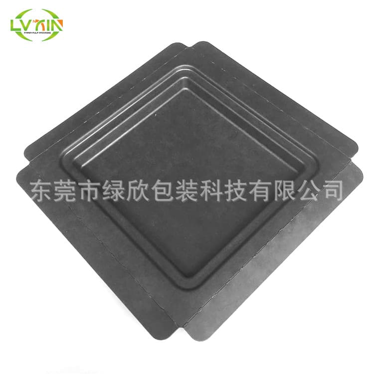Eco-friendly pulp, pulp molding product inner liner protective paper trays, damage and shock-proof paper-plastic trays