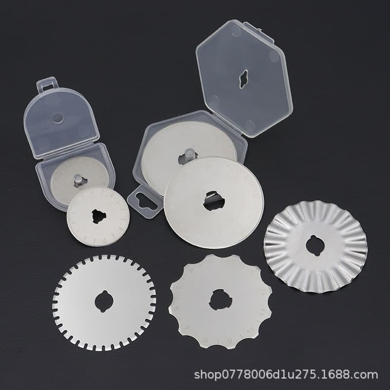 45mm Small Round Blade - Amazon Hot Seller - Wavy, Serrated, Straight - Alloy Tool Steel SKS-7