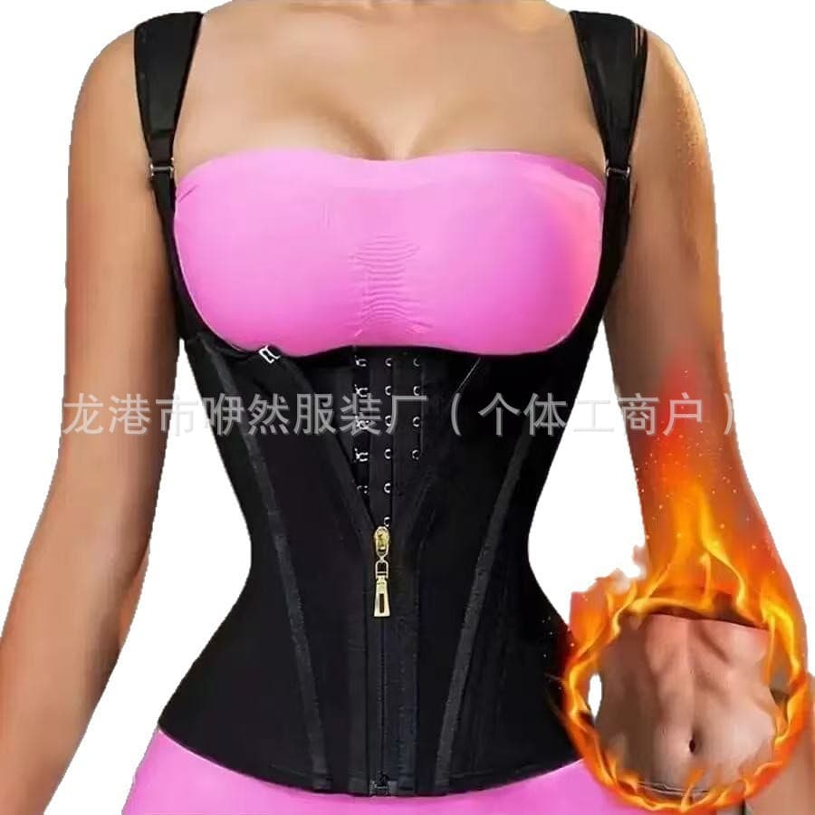 High-Quality Mesh 17 Steel Bone Reinforced Shapewear Corset Top for Women, Shapewear Bra Vest Shaping Top