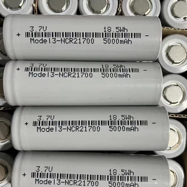 21700 Lithium Battery 5000mAh 3.7V Power 5C Charging Battery Inverter Electric Toy Lamp Storage Energy High Rate Ultra High Rate