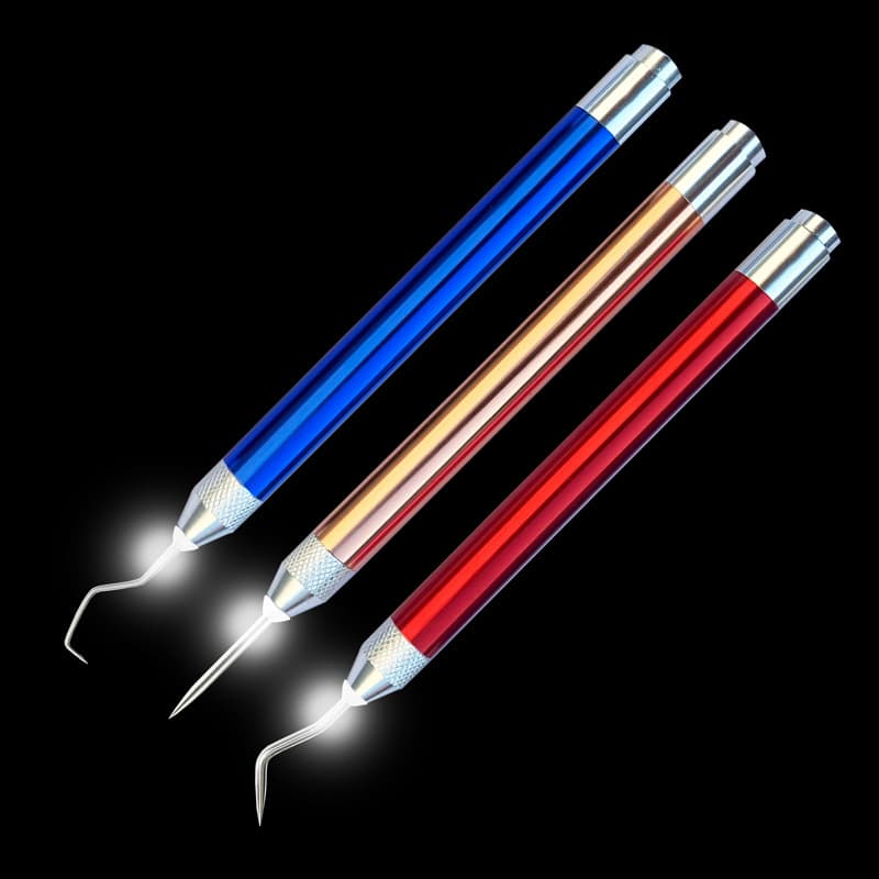 Acrylic Tape Light Weeding Tool Handmade DIY Shadow Cricut Craft Stickers Embossed Text Glowing Engraving Knife