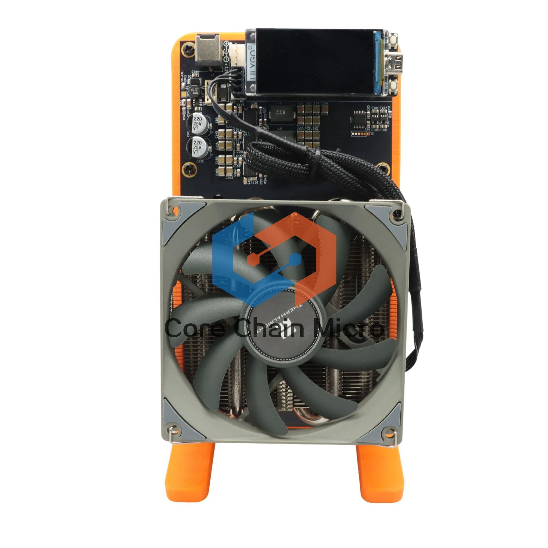 NerdQaxe++ 4.8TH Lottery Machine 80W Power Consumption Black Immersion Gold PCB with Power Supply Factory Direct