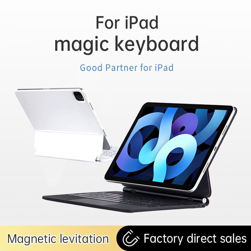 Suitable for iPad tablet pro11 floating magic control M34 Bluetooth keyboard 110th generation magnetic Air7 integrated backlight case